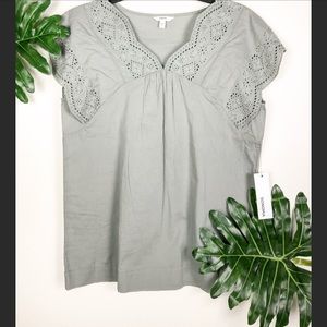 Sonoma Top, color: Sage/Herb Small